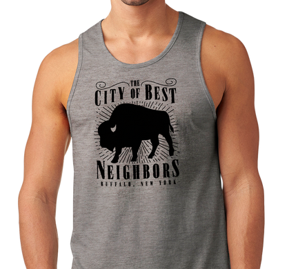 Unisex Tank Top, Heather Gray (90% cotton, 10% polyester)