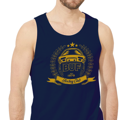Unisex Tank Top, Navy (100% cotton)