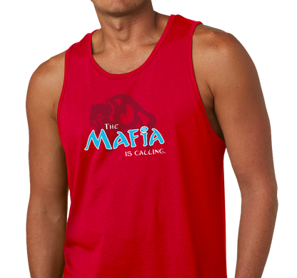 Unisex Tank Top, Red (100% cotton)