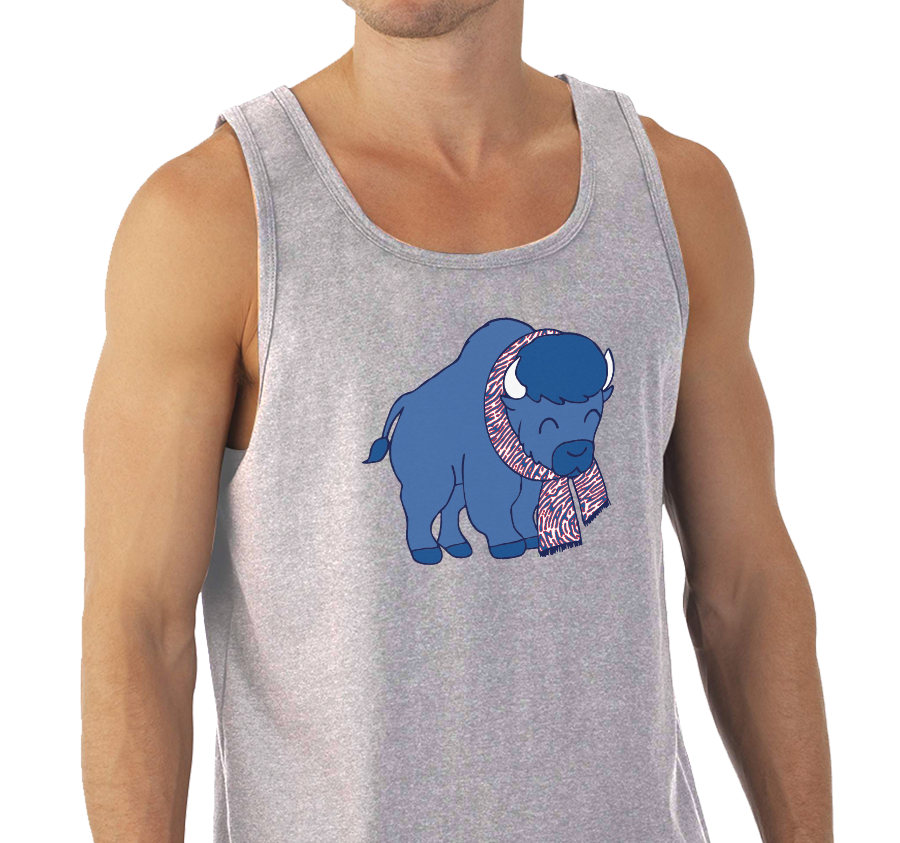 Unisex Tank Top, Heather Gray (90% cotton, 10% polyester)