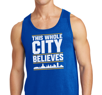 Unisex Tank Top, Royal (100% cotton)
