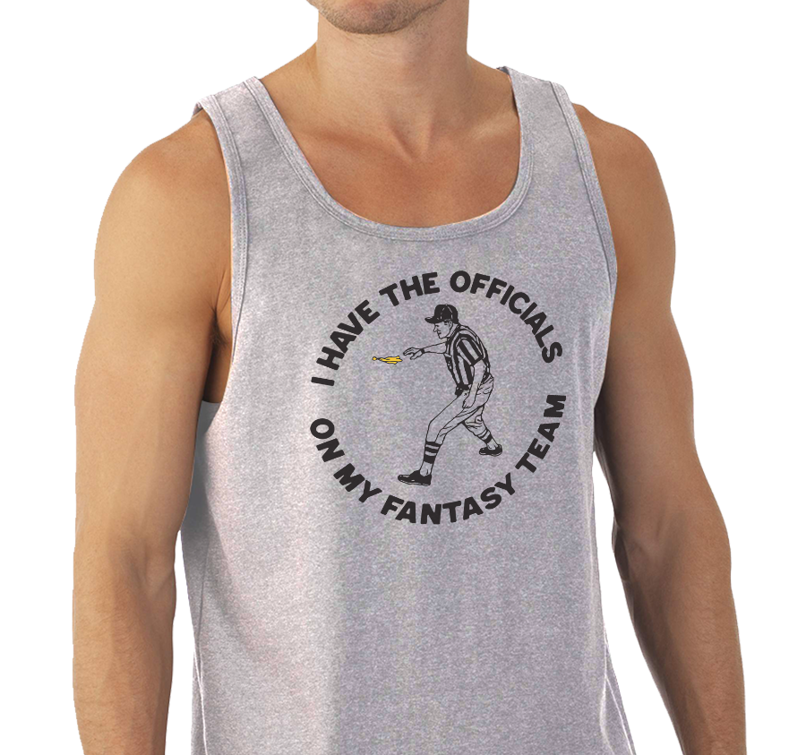 Tank Top, Heather Gray (90% cotton, 10% polyester)