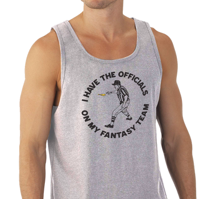 Tank Top, Heather Gray (90% cotton, 10% polyester)