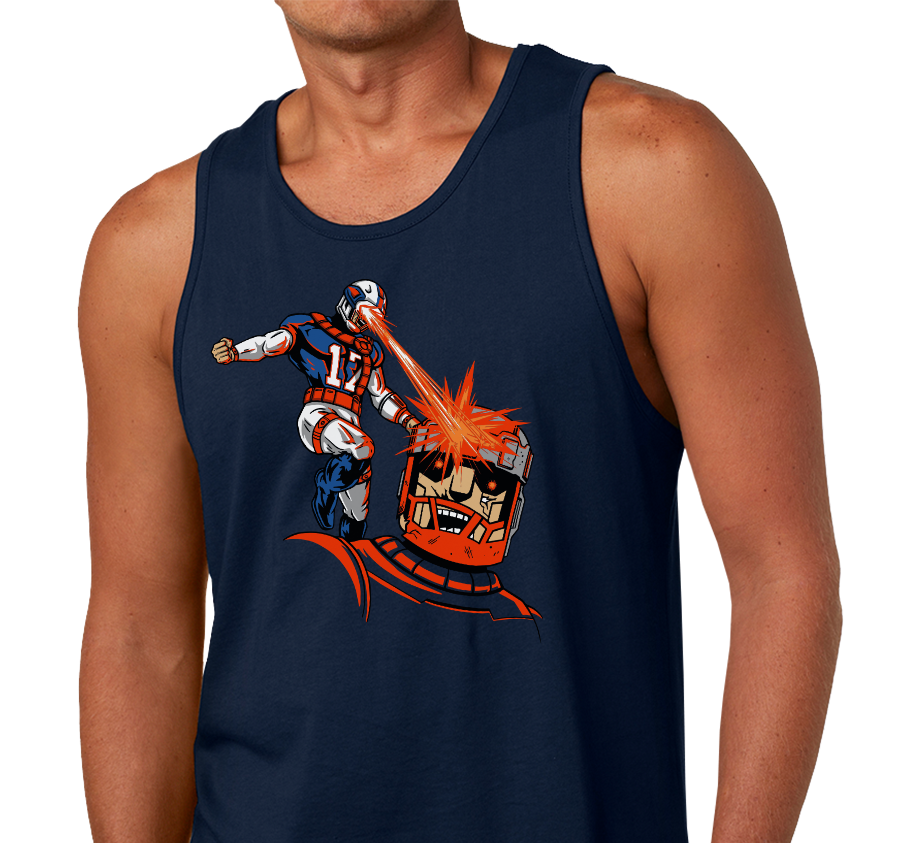Unisex Tank Top, Navy (100% cotton)
