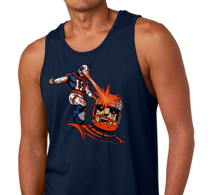 Unisex Tank Top, Navy (100% cotton)