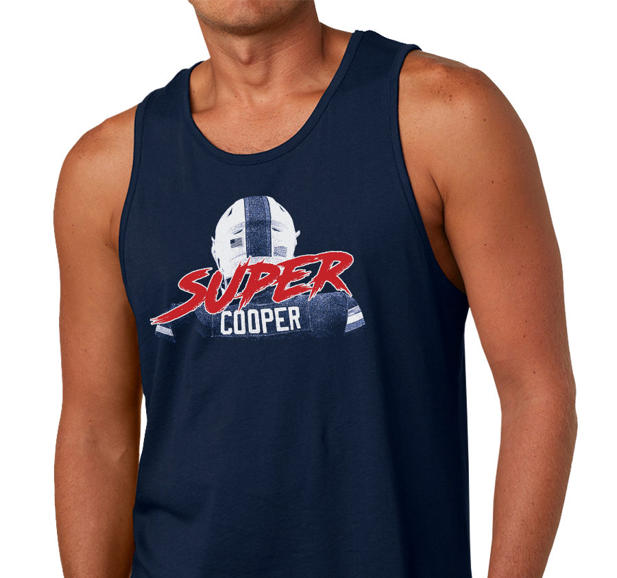 Unisex Tank Top, Navy (100% cotton)