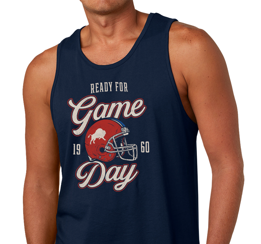 Unisex Tank Top, Navy (100% cotton)