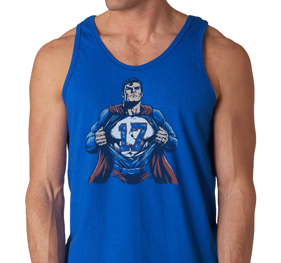 Unisex Tank Top, Royal (100% cotton)