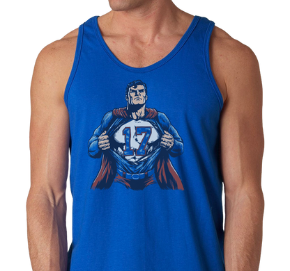 Unisex Tank Top, Royal (100% cotton)