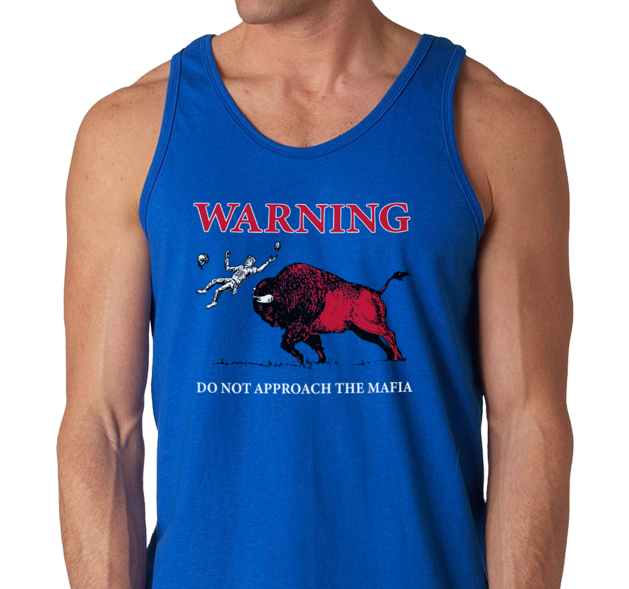 Unisex Tank Top, Royal (100% cotton)