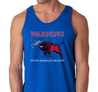 Unisex Tank Top, Royal (100% cotton)