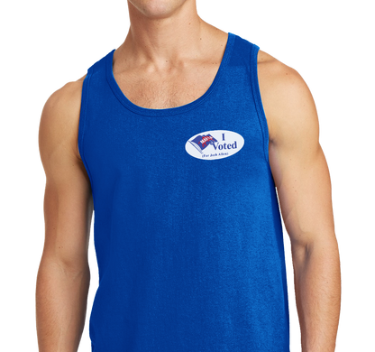 Unisex Tank Top, Royal (100% cotton)