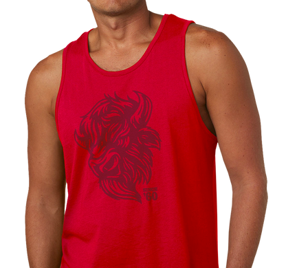 Unisex Tank Top, Red (100% cotton)