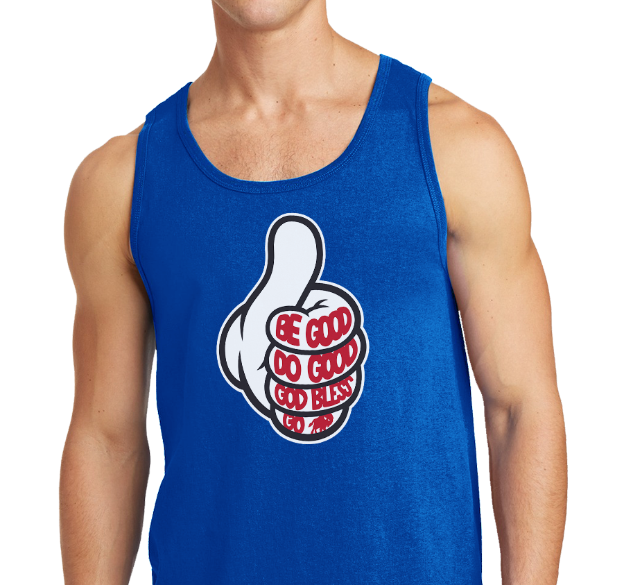 Unisex Tank Top, Royal (100% cotton)