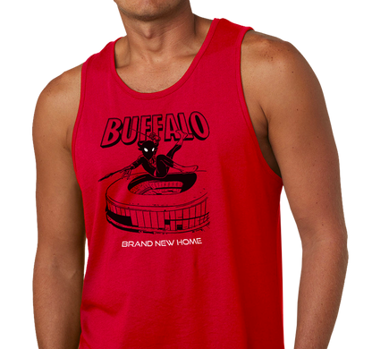 Unisex Tank Top, Red (100% cotton)