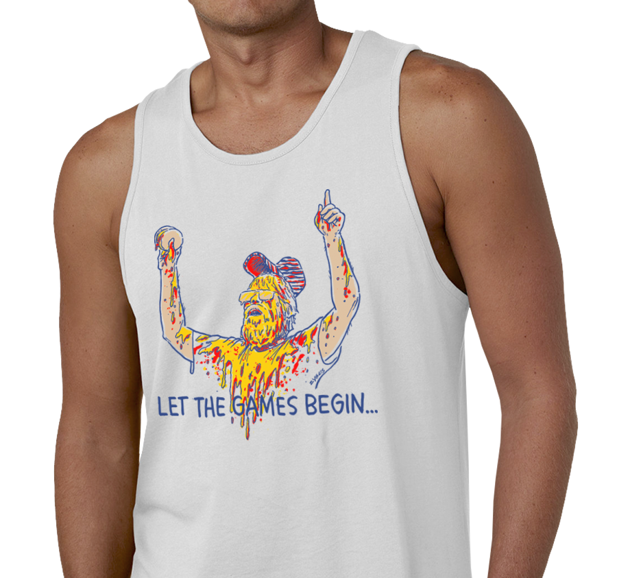 Unisex Tank Top, White (100% cotton)