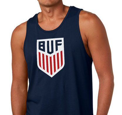 Unisex Tank Top, Navy (100% cotton)