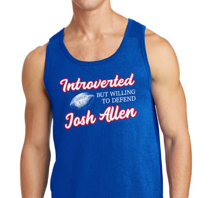 Unisex Tank Top, Royal (100% cotton)