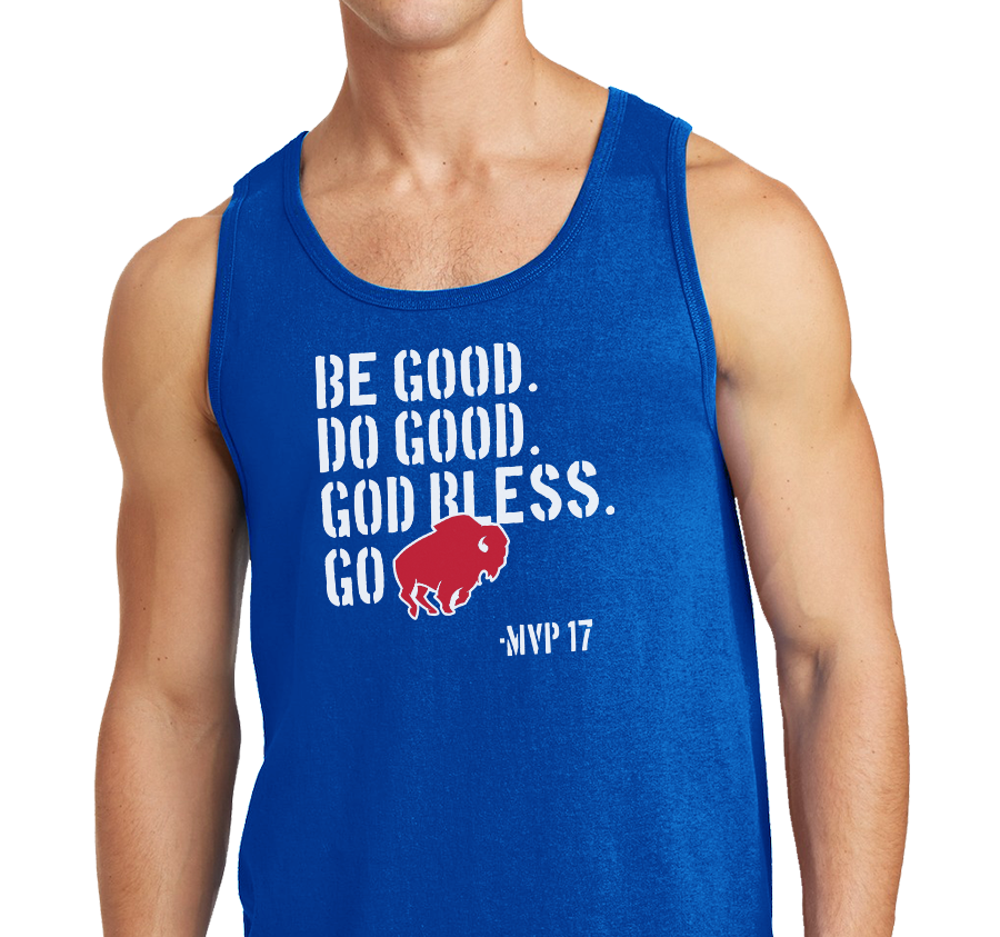 Unisex Tank Top, Royal (100% cotton)