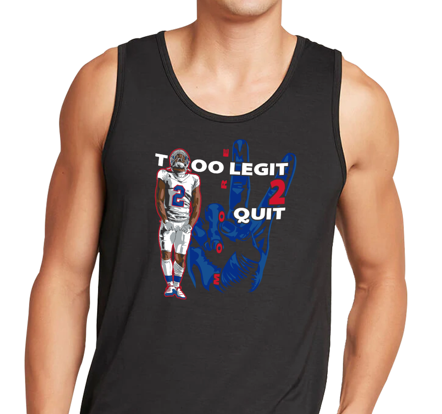 Unisex Tank Top, Black (100% cotton)
