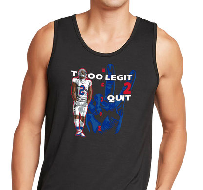 Unisex Tank Top, Black (100% cotton)
