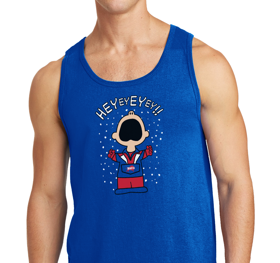 Unisex Tank Top, Royal (100% cotton)