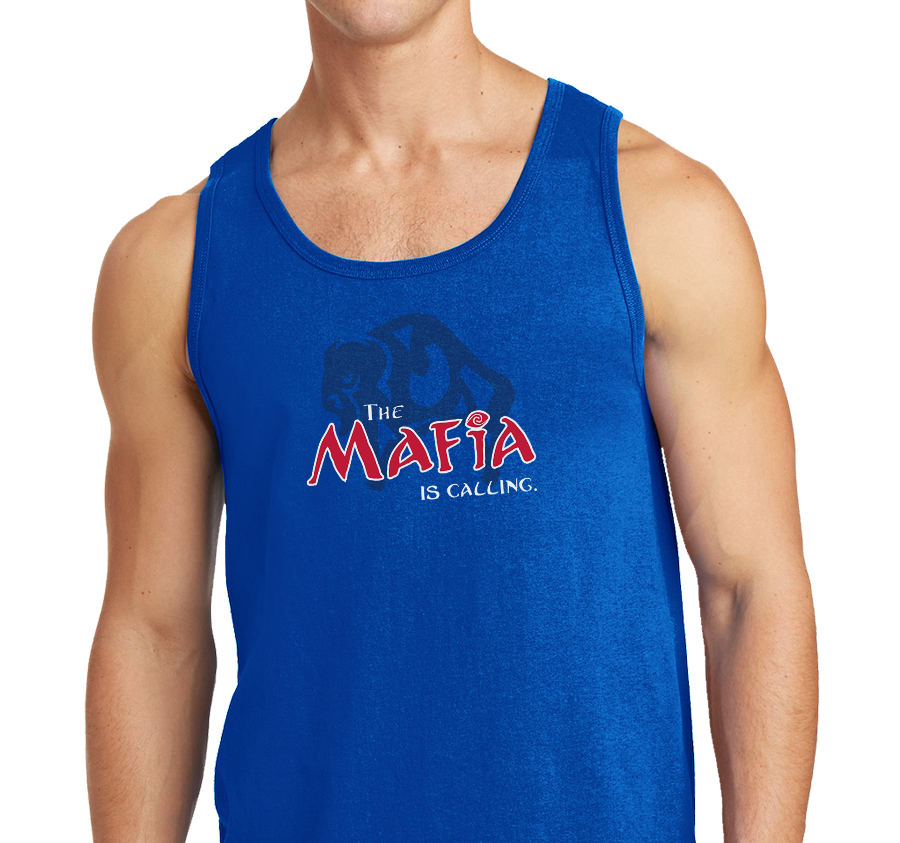 Unisex Tank Top, Royal (100% cotton)