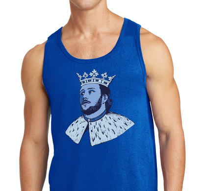 Unisex Tank Top, Royal (100% cotton)