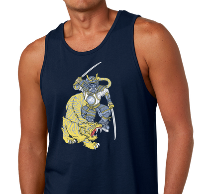 Unisex Tank Top, Navy (100% cotton)