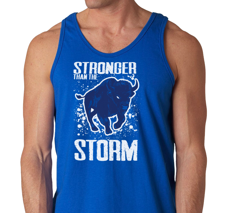 Unisex Tank Top, Royal (100% cotton)