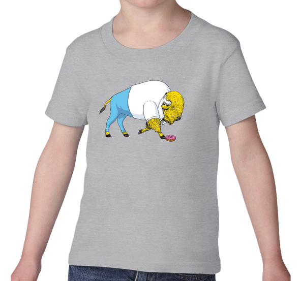 Toddler T-Shirt, Heather Gray (100% cotton)