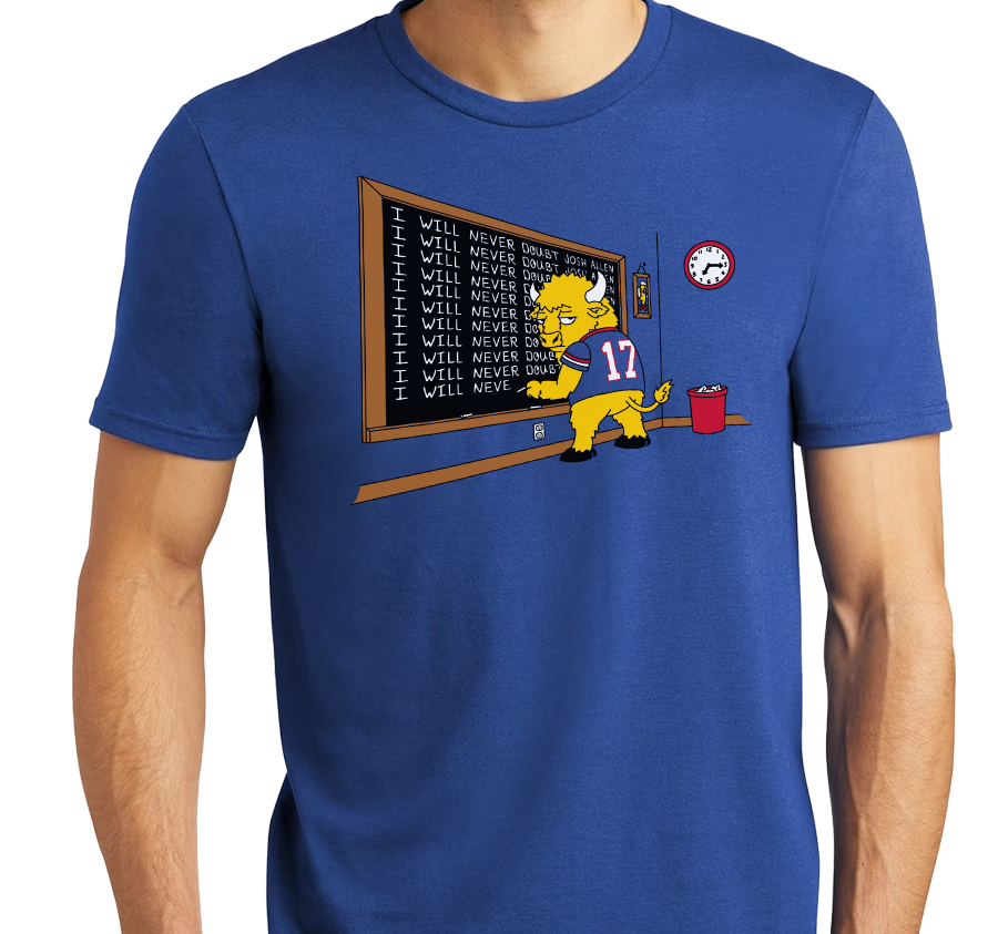 Tri-Blend T-Shirt, Deep Royal (50% polyester, 25% cotton, 25% rayon)