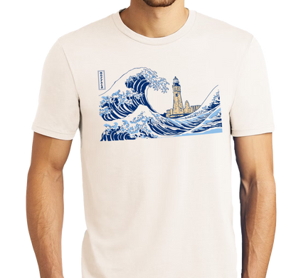 Tri-Blend T-Shirt, Natural (50% polyester, 25% cotton, 25% rayon)