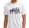 Unisex Tri-Blend T-Shirt, Heather White (50% polyester, 25% cotton, 25% rayon)
