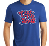 Tri-Blend T-Shirt, Deep Royal (50% polyester, 25% cotton, 25% rayon)