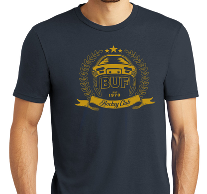 Tri-Blend T-Shirt, Navy (50% polyester, 25% cotton, 25% rayon)