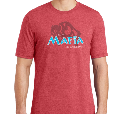 Tri-Blend T-Shirt, Red Frost (50% polyester, 25% cotton, 25% rayon)