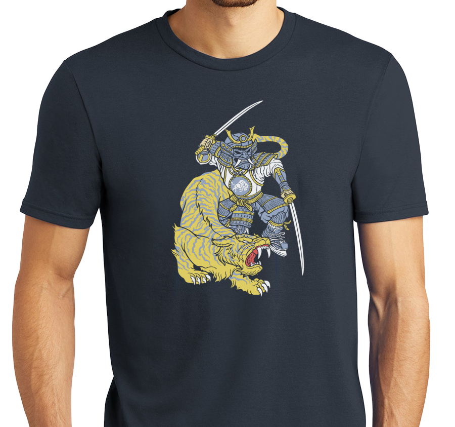 Tri-Blend T-Shirt, Navy Frost (50% polyester, 25% cotton, 25% rayon)