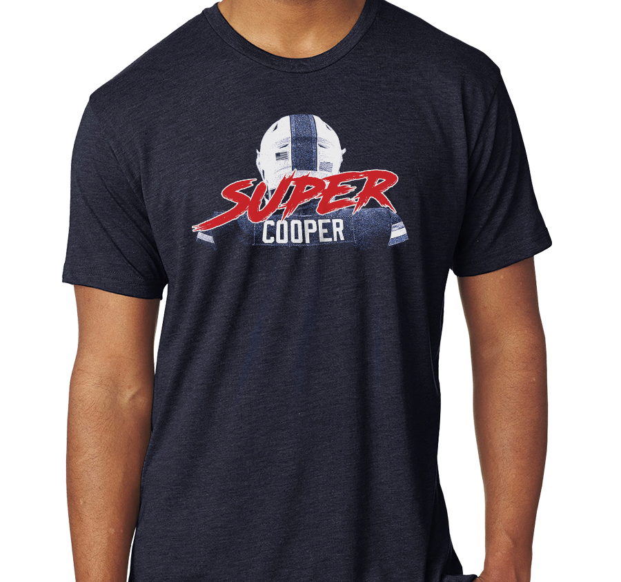 Tri-Blend T-Shirt, Navy (50% polyester, 25% cotton, 25% rayon)