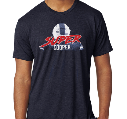 Tri-Blend T-Shirt, Navy (50% polyester, 25% cotton, 25% rayon)