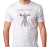 Unisex Tri-Blend T-Shirt, Heather White (50% polyester, 25% cotton, 25% rayon)