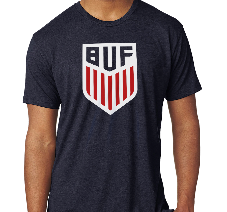 Tri-Blend T-Shirt, Navy (50% polyester, 25% cotton, 25% rayon)