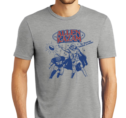 Tri-Blend T-Shirt, Heather Gray (50% polyester, 25% cotton, 25% rayon)