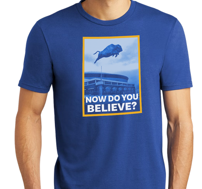 Tri-Blend T-Shirt, Deep Royal (50% polyester, 25% cotton, 25% rayon)