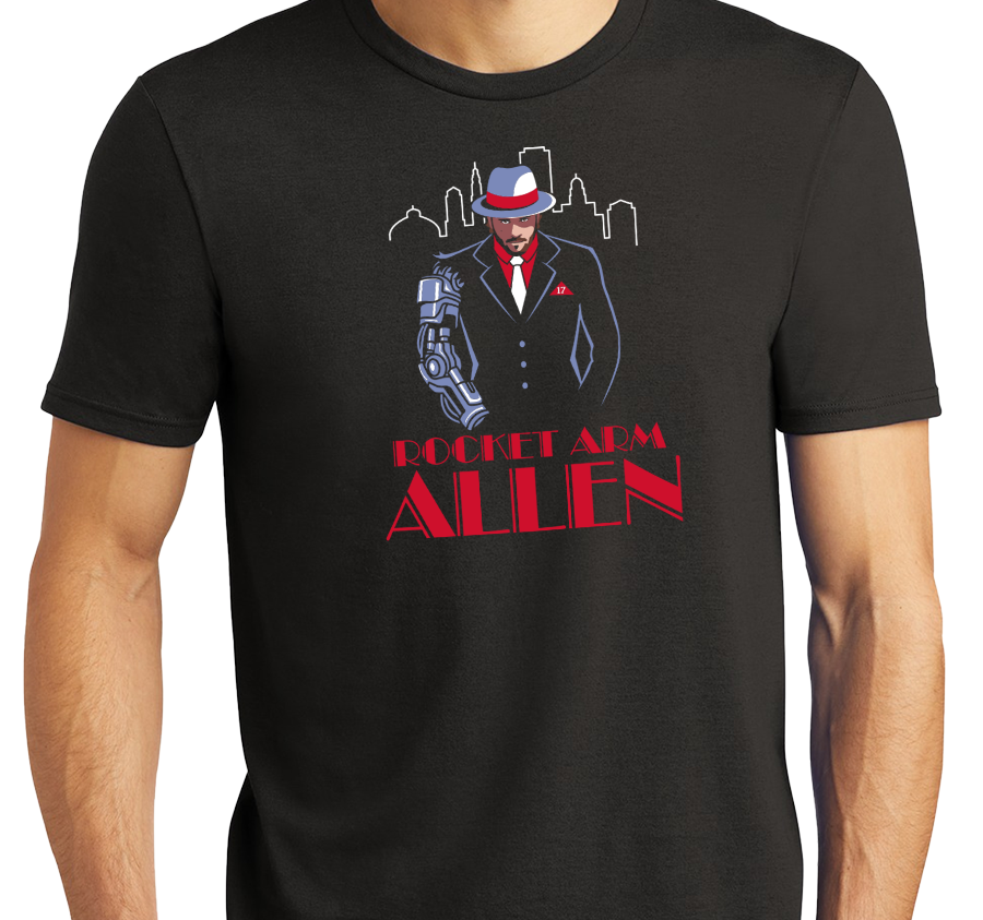 Volume 19, Shirt 20: "Rocket Arm Allen"