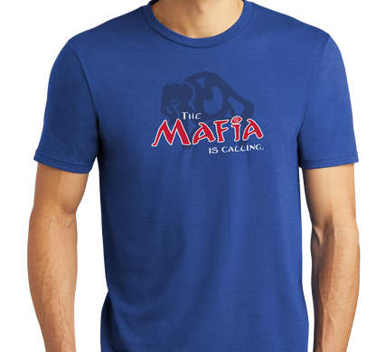 Tri-Blend T-Shirt, Deep Royal (50% polyester, 25% cotton, 25% rayon)