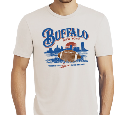 Tri-Blend T-Shirt, Natural (50% polyester, 25% cotton, 25% rayon)