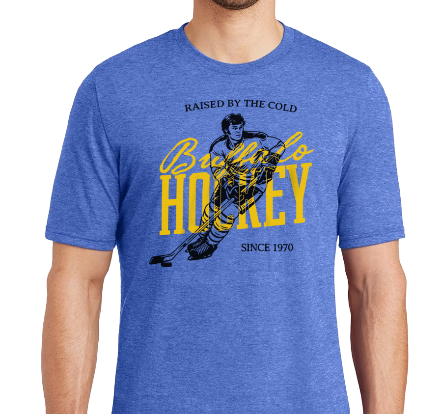 Tri-Blend T-Shirt, Royal Frost (50% polyester, 25% cotton, 25% rayon)