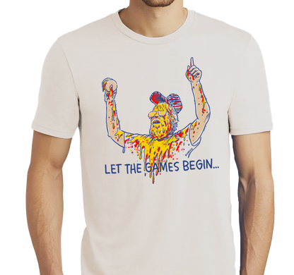 Tri-Blend T-Shirt, Natural (50% polyester, 25% cotton, 25% rayon)