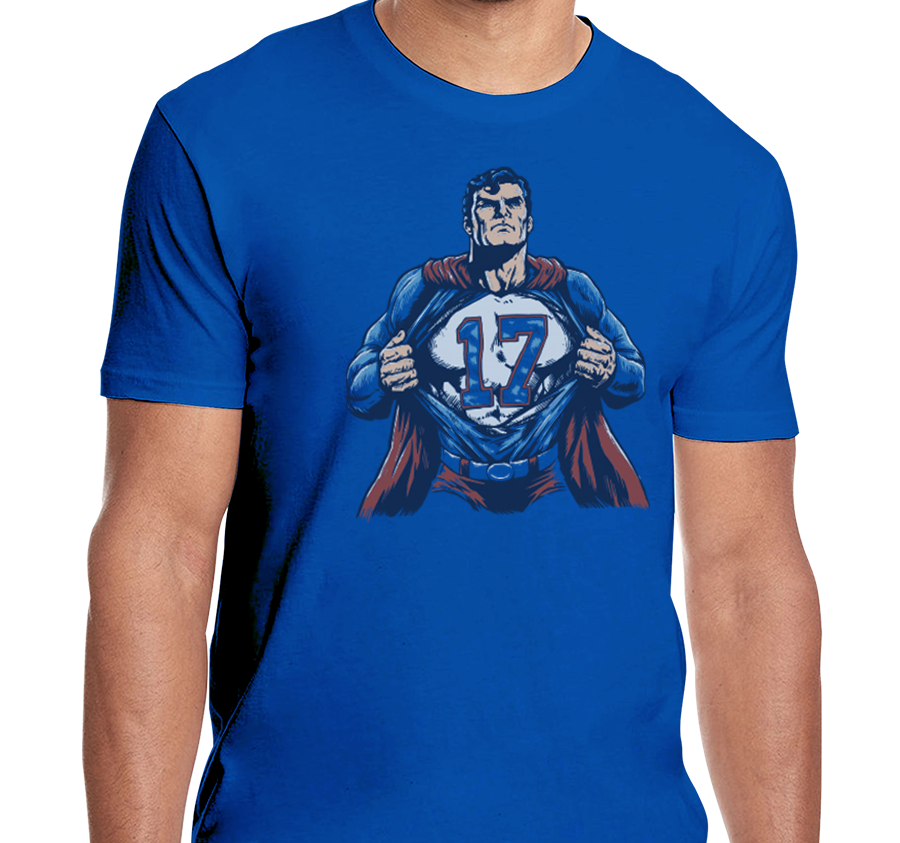 Unisex Tall T-Shirt, Royal (100% cotton)